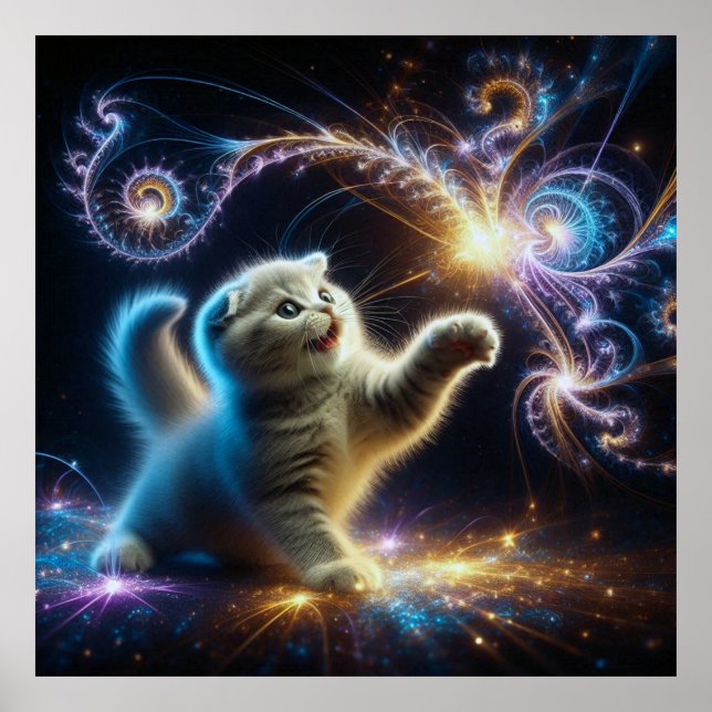 Whispers of a Coded Cosmos Poster (Front)