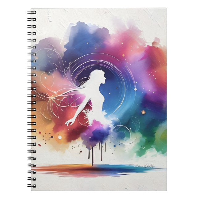 Whispers of a Rainbow Soul Notebook (Front)