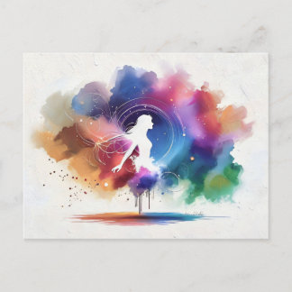 Whispers of a Rainbow Soul Postcard