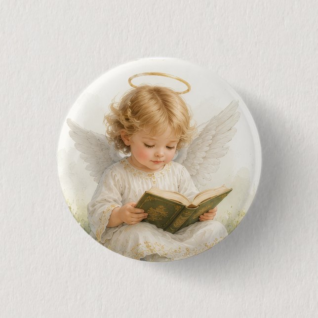 Whispers of Angels -Amara Sweatshirt 1 Inch Round Button (Front)