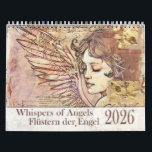 Whispers of Angels – Flüstern der Engel 2026  Calendar<br><div class="desc">Bathed in soft rose and golden tones, these angels bring beauty, grace, and gentle light. They remind us that every day holds a quiet blessing, waiting to be seen with the heart. Let their presence inspire you to walk with hope, surround yourself with beauty, and shine kindness wherever you go....</div>
