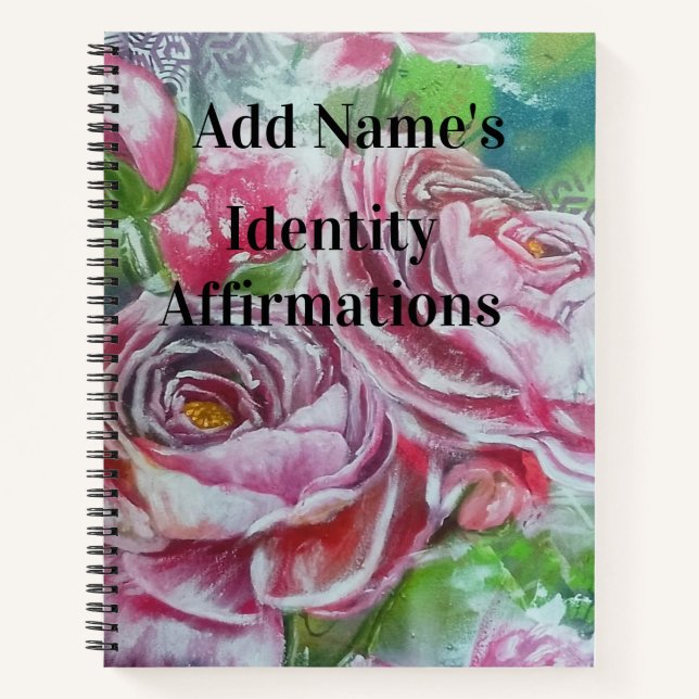 Whispers of Becoming Notebook (Front)