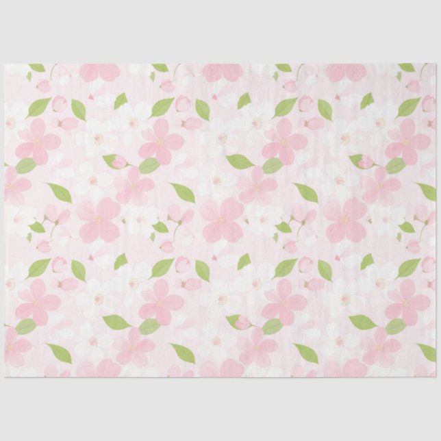 Whispers of Blossomtime Tissue Paper (Front)