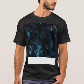 Whispers of Blue Feathers 13 T-Shirt