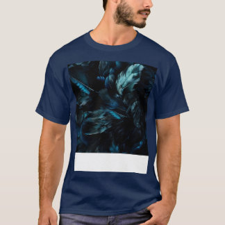 Whispers of Blue Feathers 14 T-Shirt