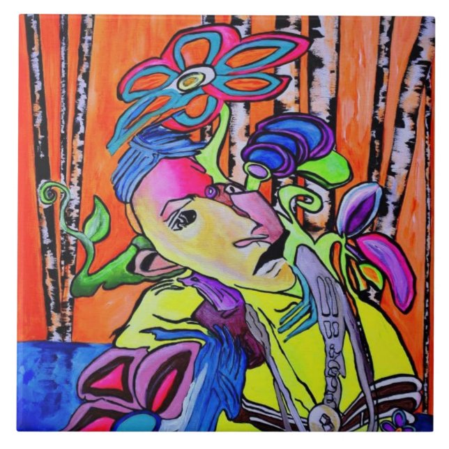 Whispers of Colour — Limited Edition  Tile (Front)
