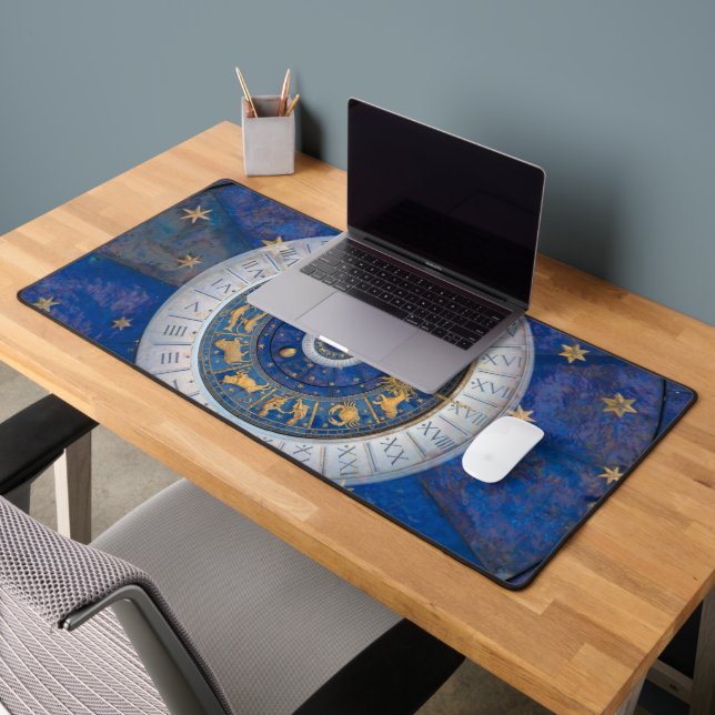 Whispers of Cosmos: Mysticism, Astrology, Fant Desk Mat (Office 2)