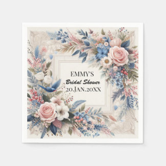 Whispers of Forever Bridal Shower Napkins