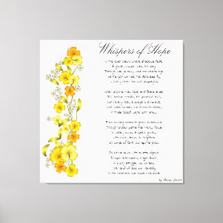 Whispers of Hope Canvas Print