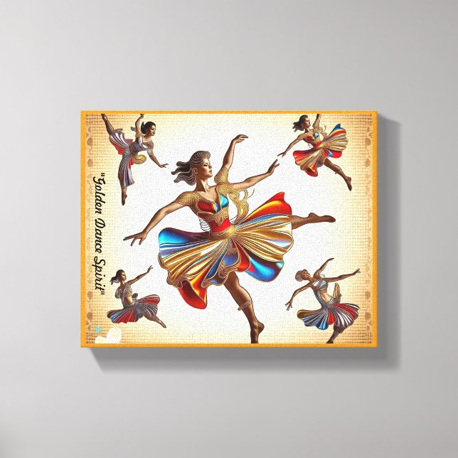 "Whispers of Movement" Canvas Print (Front)