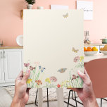Whispers of Nature: Iris Butterfly Garden  Letterhead<br><div class="desc">Whispers of Nature: Iris Butterfly Garden Letterhead. This captivating stationery transports you to a serene garden where irises bloom and butterflies dance, creating an ambiance of beauty and tranquillity. The delicate hues of iris flowers mingle with the gentle flutter of butterflies, seamlessly captured on our premium letterhead. Crafted for those...</div>