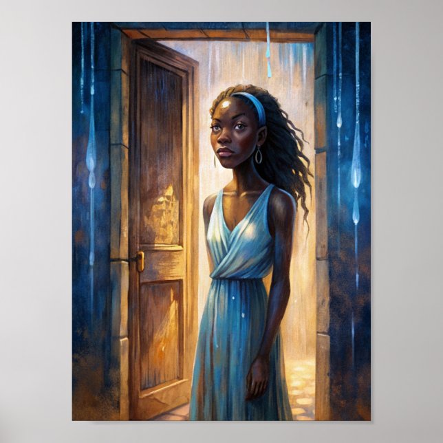 "Whispers of Sadness" Poster (Front)