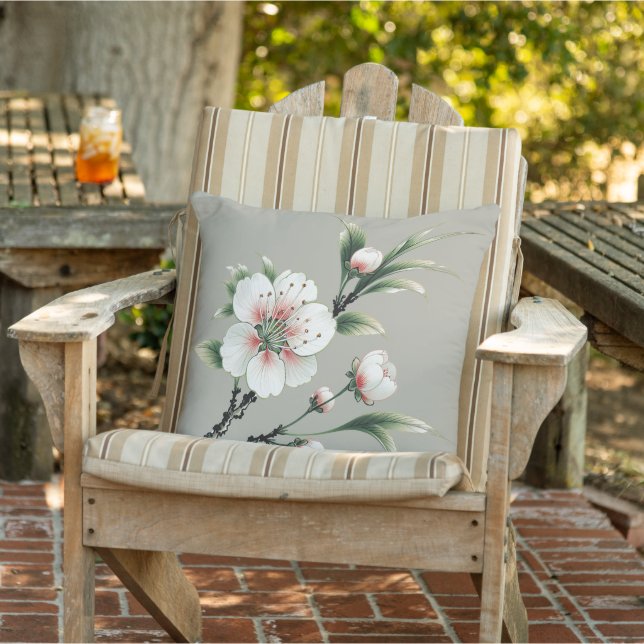 Whispers of Spring Outdoor Pillow (Chair)