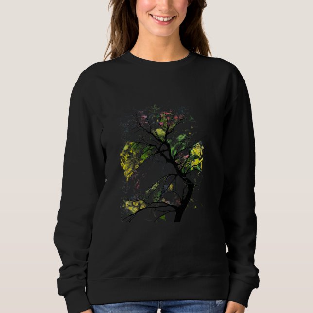 “Whispers of Spring” “The Tree That Dreamed in Col Sweatshirt (Front)