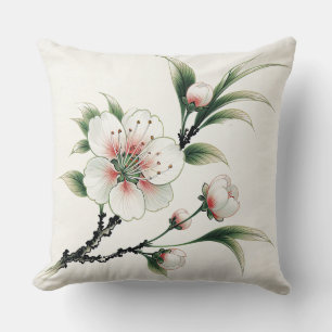 Whispers of Spring Throw Pillow