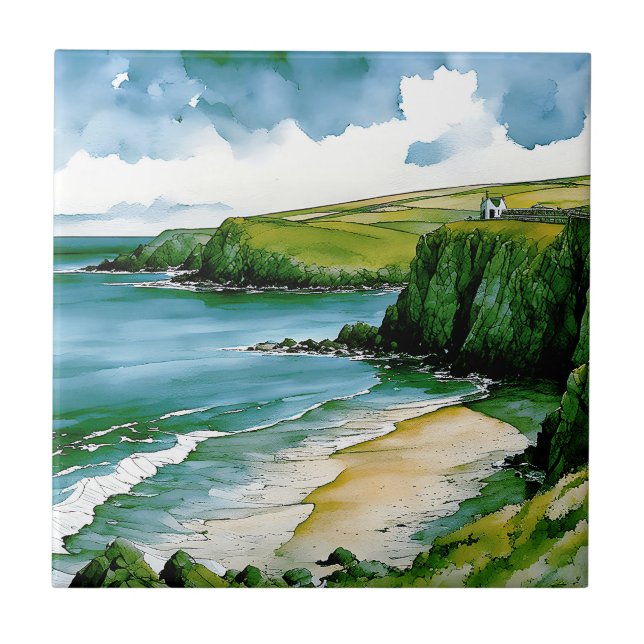Whispers of the Celtic Sea   Tile (Front)