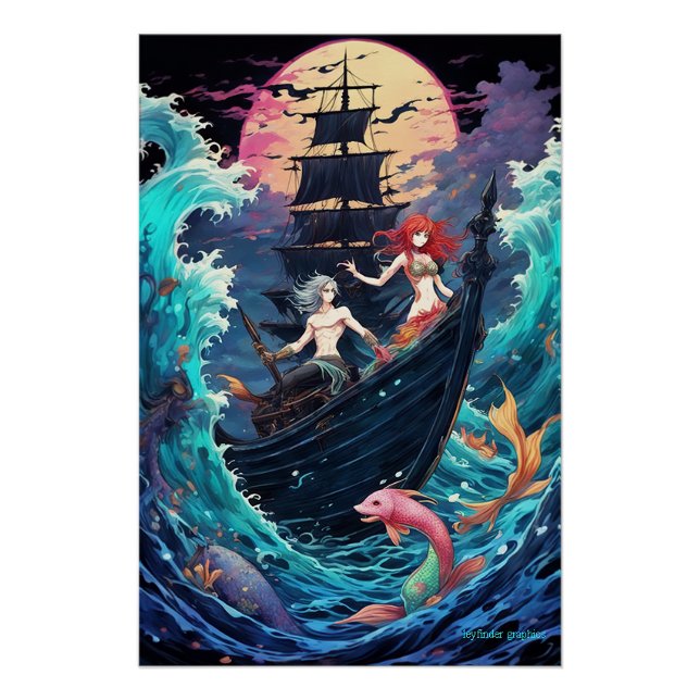 Whispers of the Deep: Underwater Odyssey Poster (Front)