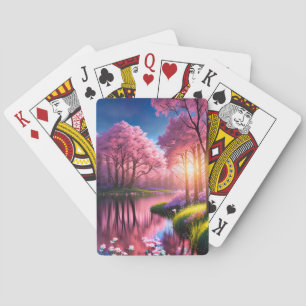 Whispers of the Emerald Banks Playing Cards