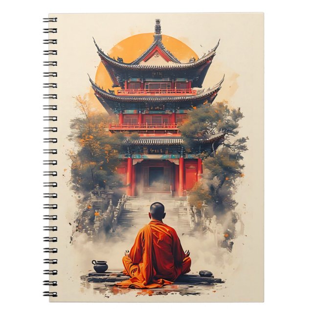 Whispers of the Pagoda Notebook (Front)