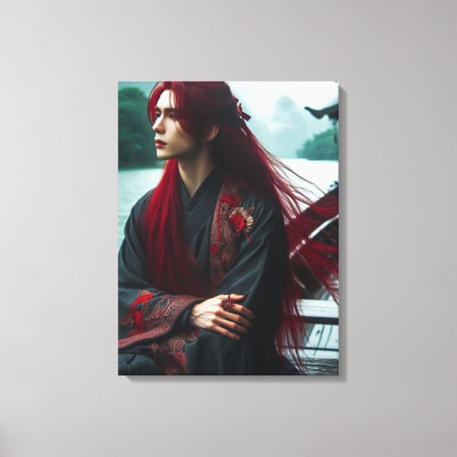 Whispers of the Red River Canvas Print (Front)