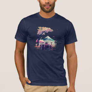 Whispers of the Rising Sun Along the Sakura Road T-Shirt