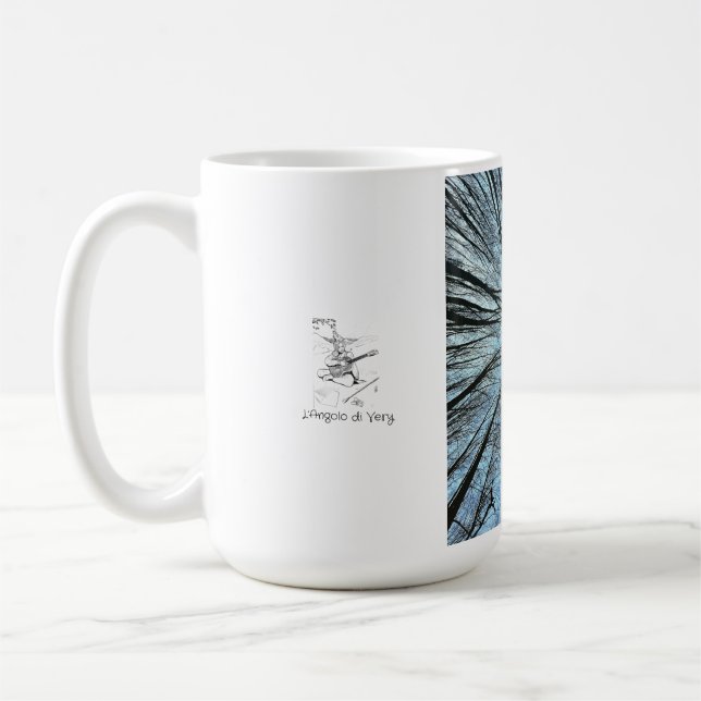 Whispers of the Whisper Forest Coffee Mug (Left)