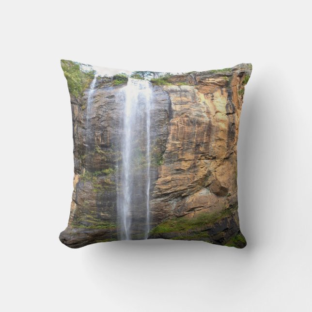 Whispers of Toccoa Falls Throw Pillow (Front)
