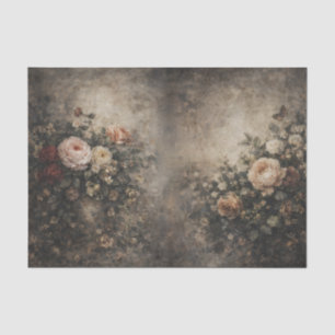 Whispers of Vintage Roses Tissue Paper