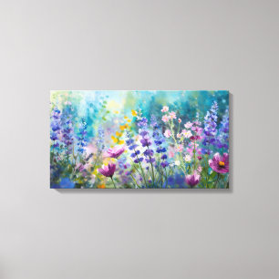 Whispers of Wildflower Symphony Canvas Print