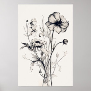 Whispers of Wildflowers Poster