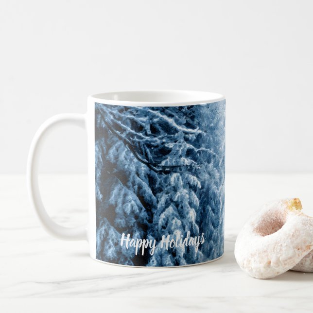 Whispers of Winter Coffee Mug (With Donut)