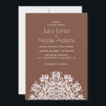 Whispers Swan Birds Lotus Flowers Mandala Wedding Invitation<br><div class="desc">Beautiful invitations and stationery for special occasions and festivals are available in both physical and digital formats. We can extend any design into matching items such as RSVP cards,  labels,  envelopes,  and more. Customization is available upon request. Looking forward to hearing from you!</div>