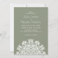 Whispers Swan Birds Lotus Flowers Mandala Wedding