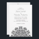 Whispers Swan Birds Lotus Flowers Mandala Wedding Invitation<br><div class="desc">Beautiful invitations and stationery for special occasions and festivals are available in both physical and digital formats. We can extend any design into matching items such as RSVP cards,  labels,  envelopes,  and more. Customization is available upon request. Looking forward to hearing from you!</div>