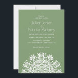 Whispers Swan Birds Lotus Flowers Mandala Wedding Invitation<br><div class="desc">Beautiful invitations and stationery for special occasions and festivals are available in both physical and digital formats. We can extend any design into matching items such as RSVP cards,  labels,  envelopes,  and more. Customization is available upon request. Looking forward to hearing from you!</div>