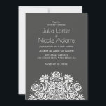 Whispers Swan Birds Lotus Flowers Mandala Wedding Invitation<br><div class="desc">Beautiful invitations and stationery for special occasions and festivals are available in both physical and digital formats. We can extend any design into matching items such as RSVP cards,  labels,  envelopes,  and more. Customization is available upon request. Looking forward to hearing from you!</div>