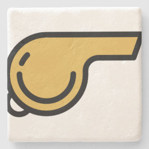 whistle stone coaster