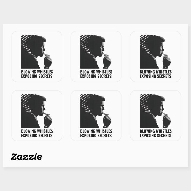 Whistleblower Sticker Set (Sheet)