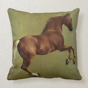 Whistlejacket, 1762 throw pillow