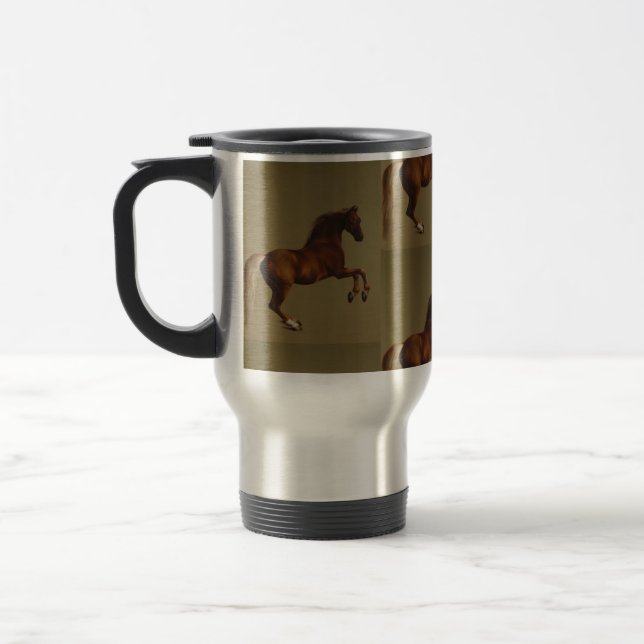 WhistleJacket by George Stubbs Travel Mug (Left)