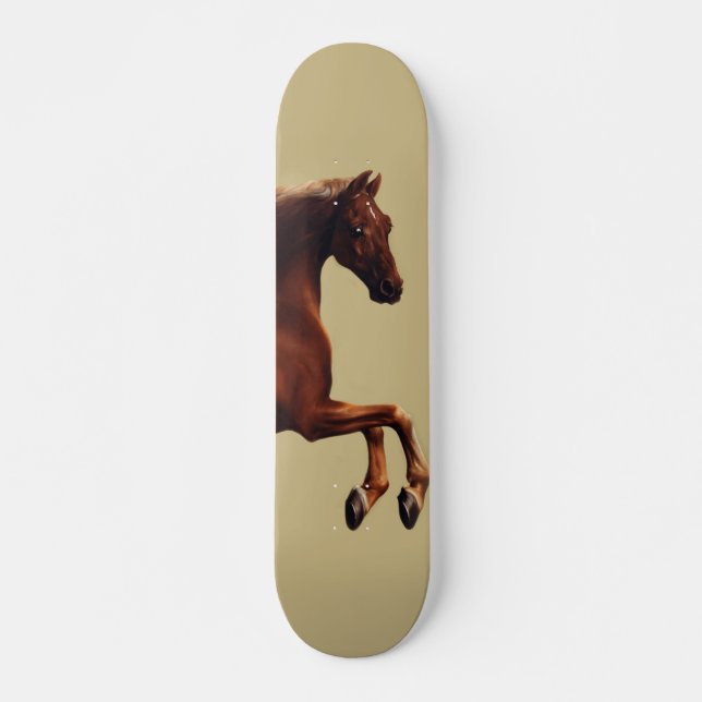 Whistlejacket horse by George Stubbs Skateboard (Front)