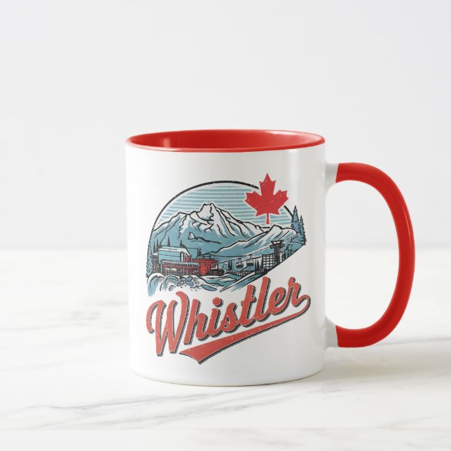 Whistler BC Canada  Mug (Right)