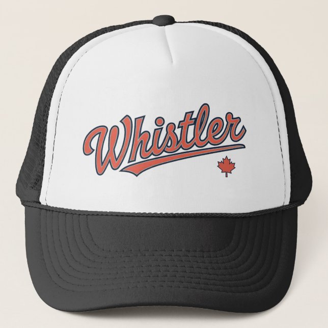 Whistler BC  Trucker Hat (Front)