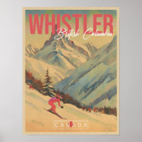 Whistler British Columbia Canada Vintage 1960s