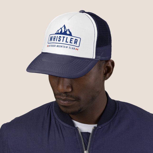 Whistler Outdoors Trucker Hat (In Situ)