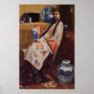 Whistler - Purple and Rose Poster