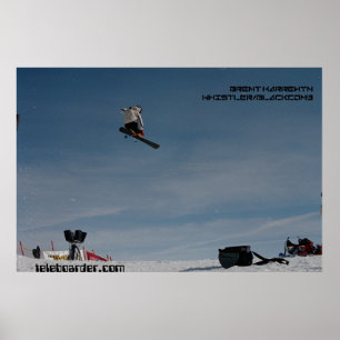 Whistler Teleboarding Poster