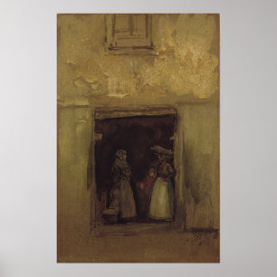 Whistler - The Gossips Poster