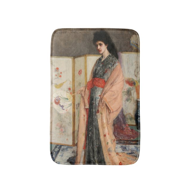 Whistler - The Princess from the Land of Porcelain Bath Mat (Front Vertical)