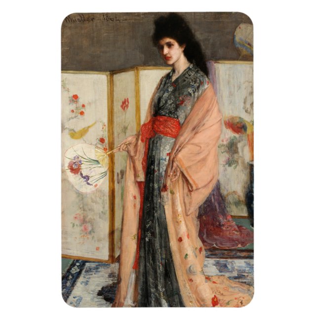 Whistler - The Princess from the Land of Porcelain Magnet (Vertical)